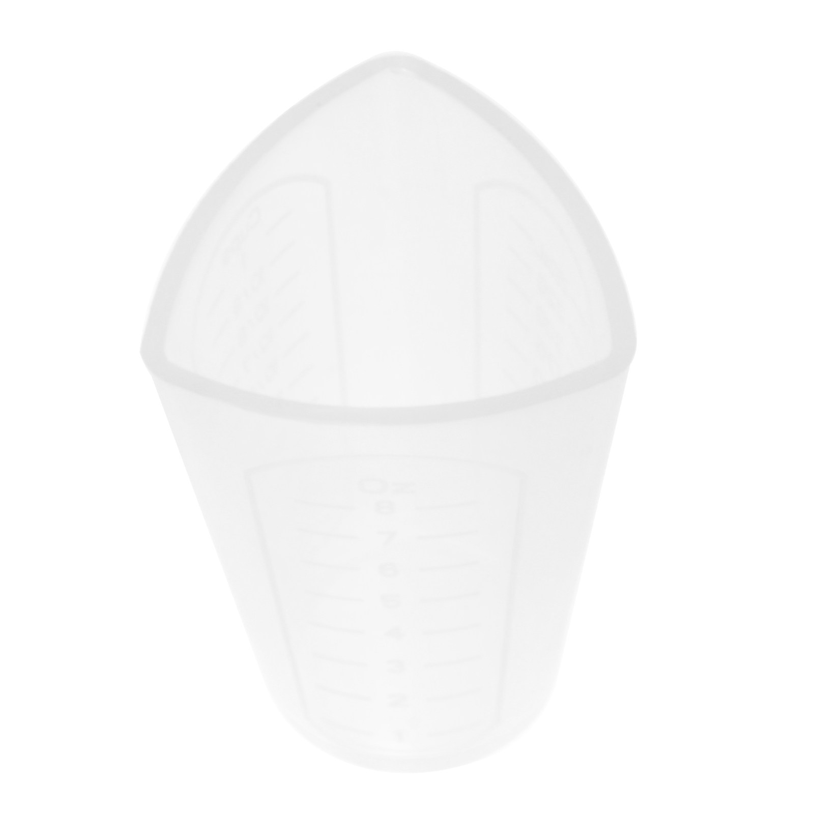Mixing Cup Silicone - Silicone Measuring Cup Triangle Molded Flexible