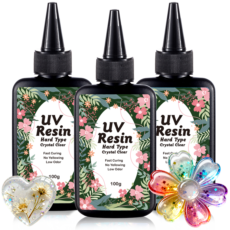 Resin Jewelry Kit - Newly Upgraded Crystal Clear Hard Type