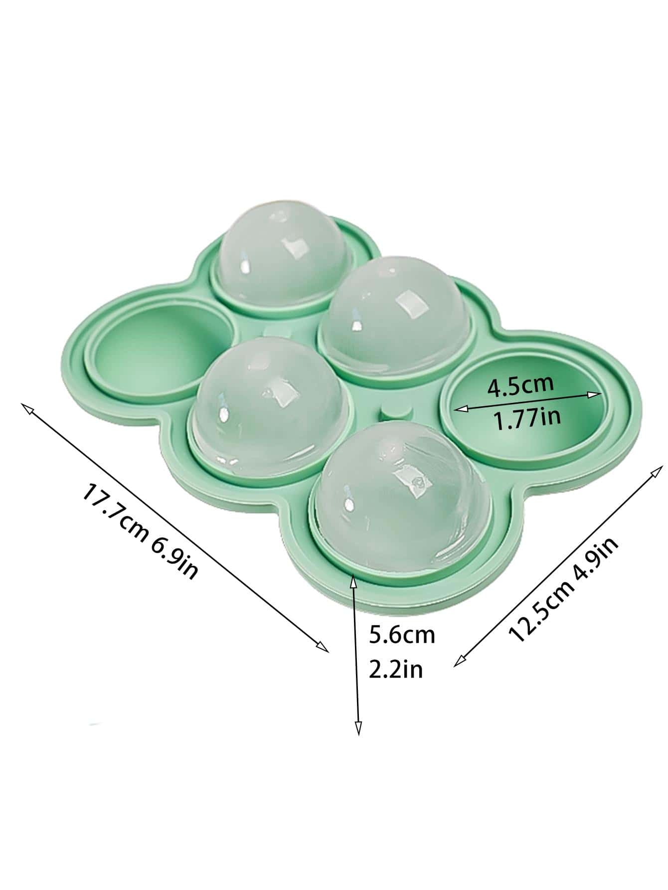1pc Silicone 6-Cavity Ice Ball - Silicone Mold Tray review and price