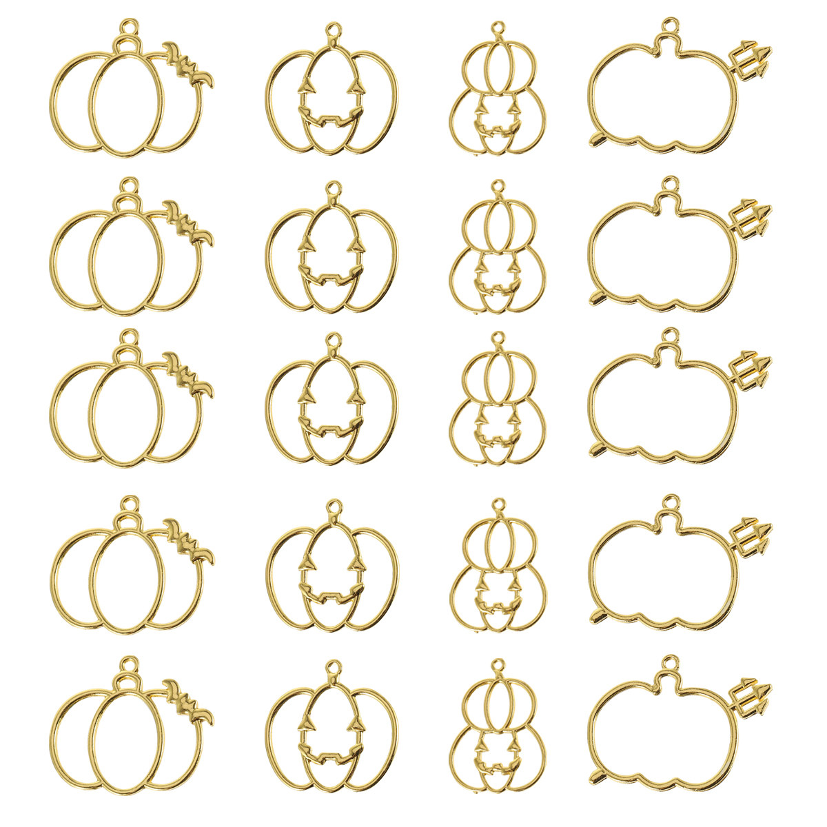 20Pcs DIY Pumpkin Resin Pendan - Resin Jewelry Kit review and price