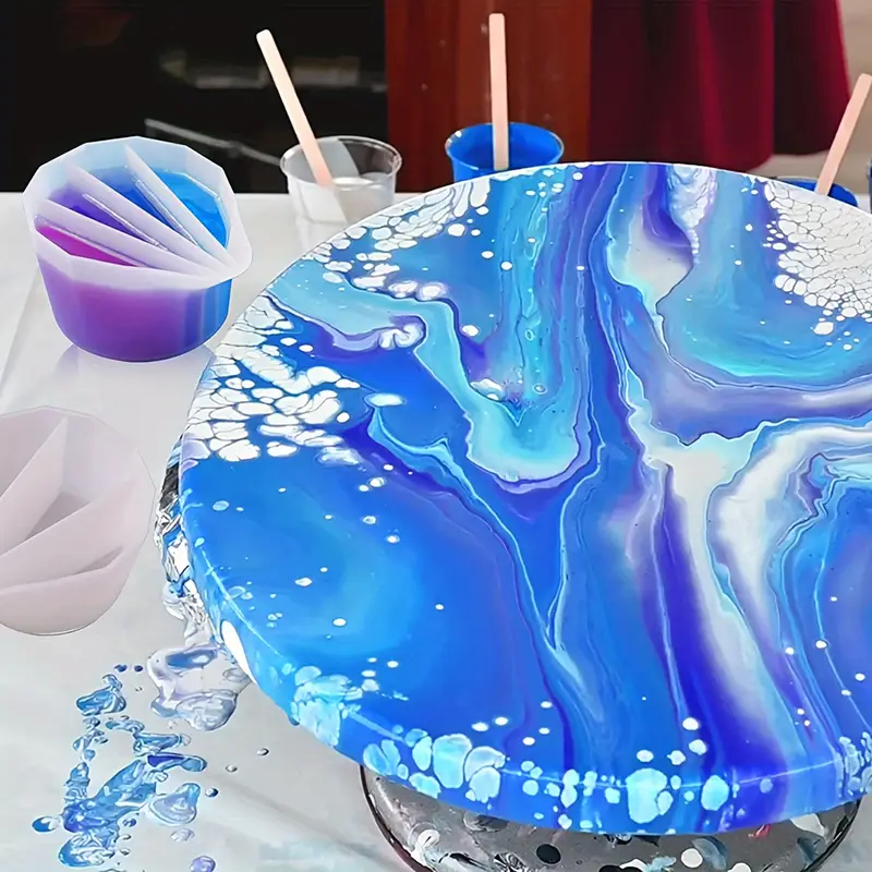 Split Cup For Paint Pouring,Re - Mixing Cup Silicone review and price