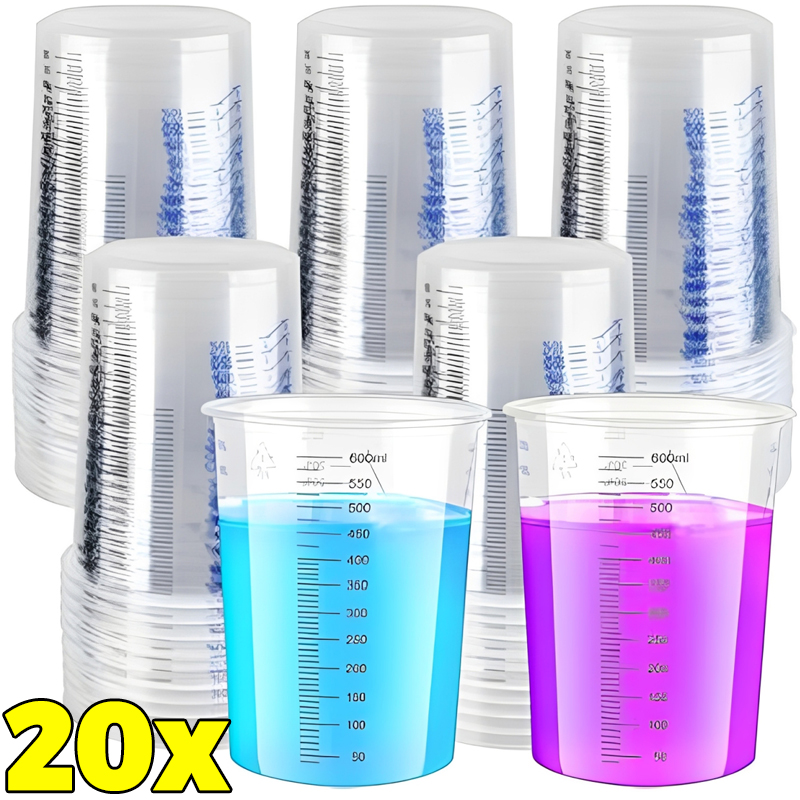 Transparent Plastic Measuring  - Mixing Cup Silicone review and price