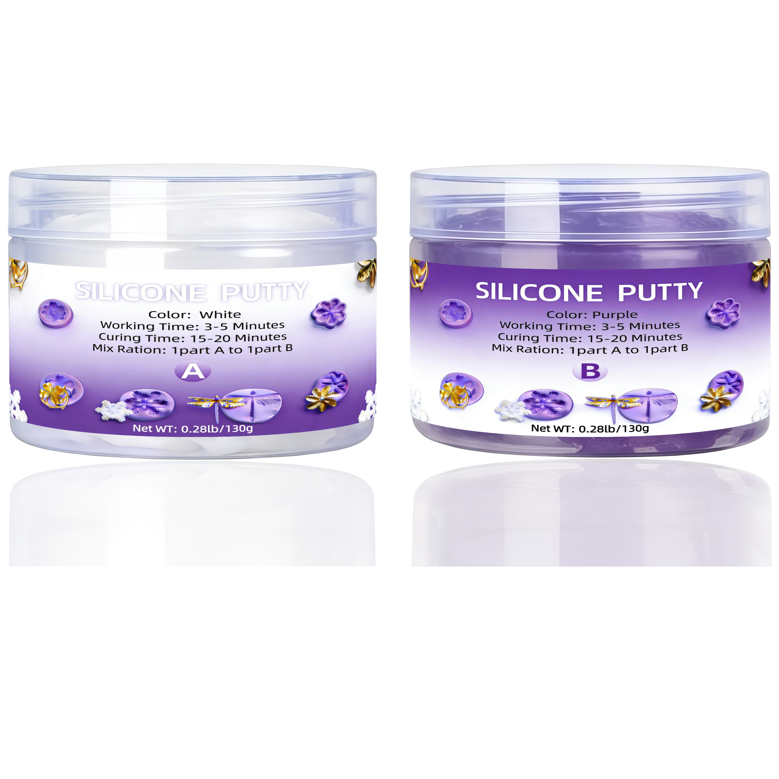 Silicone Putty - Flexible Sili - Resin Craft Kit review and price