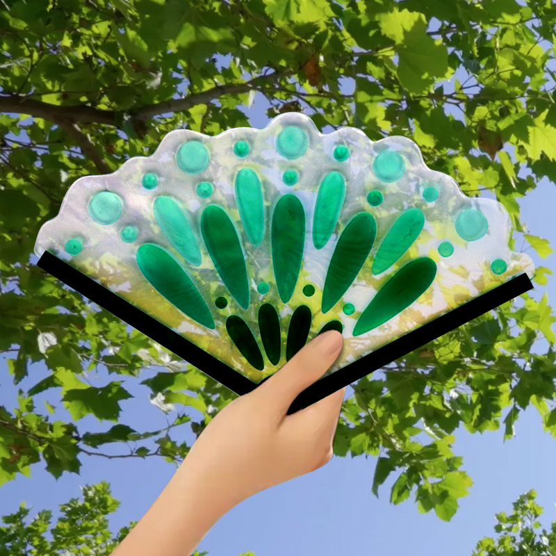 DIY Chinese Folding Fan Silico - Resin Ocean Wave Mold review and price