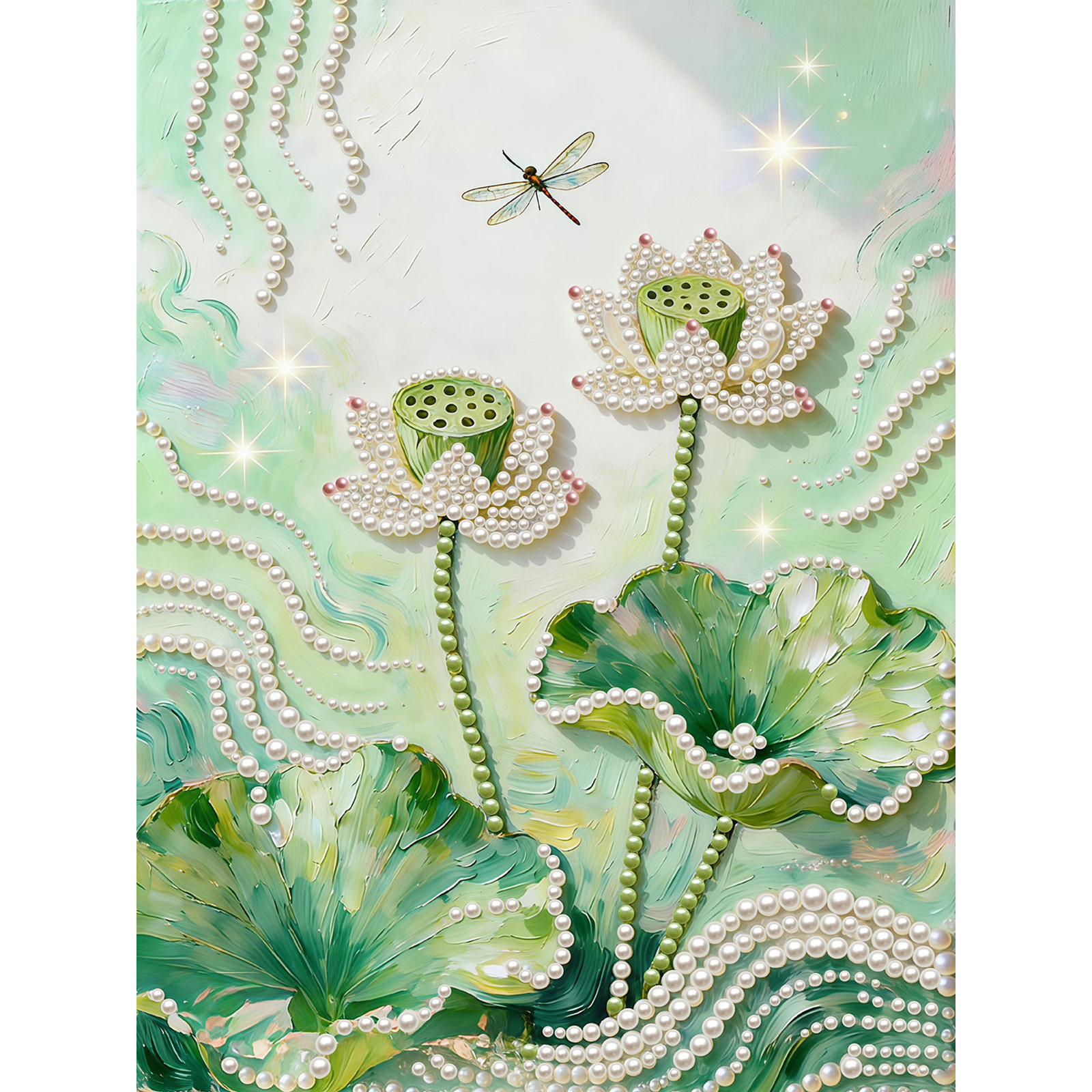 DIY Pearl Art Painting with Fr - Resin Craft For Beginners review and price