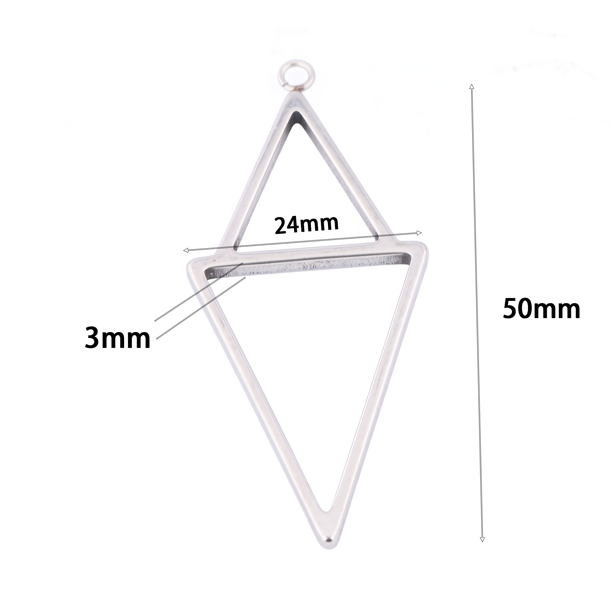 10pcs Square Triangle 3mm Thic - Resin Craft Projects review and price