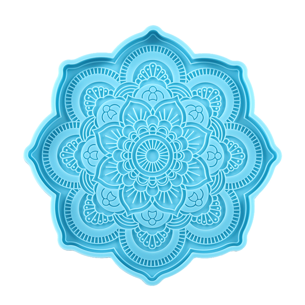 Mandala Coaster Silicone Mold  - Coaster Mold Round review and price