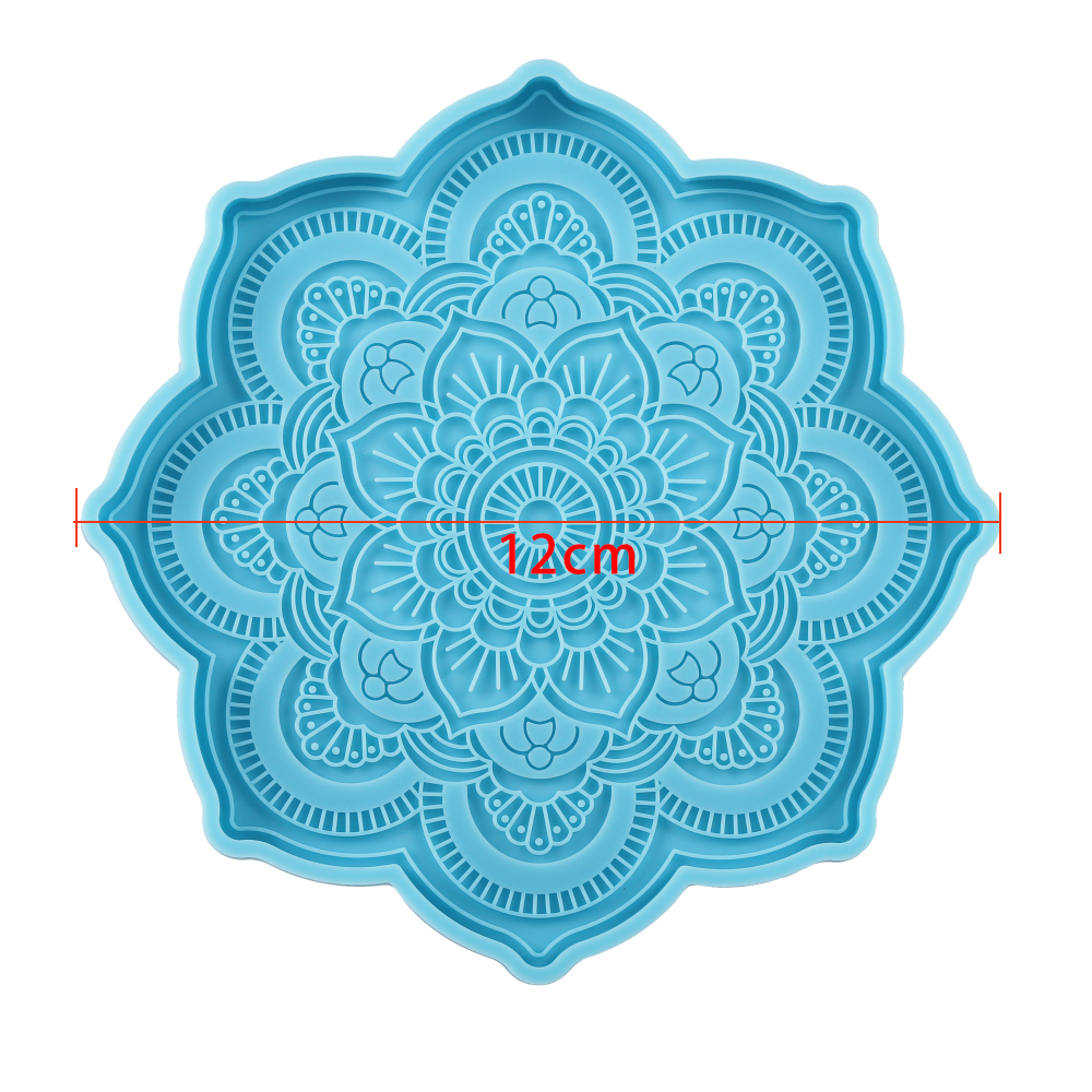 Mandala Coaster Silicone Mold  - Coaster Mold Round review and price