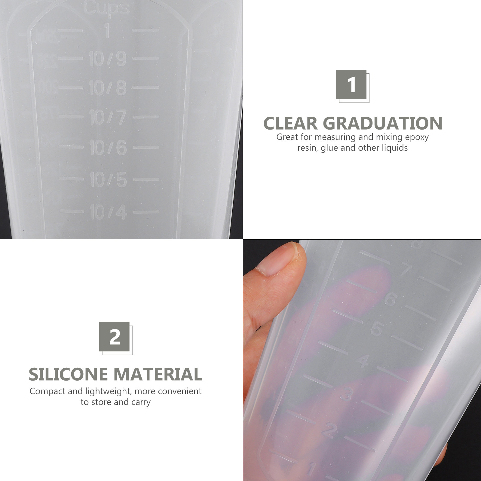 Silicone Measuring Cup Triangl - Mixing Cup Silicone review and price