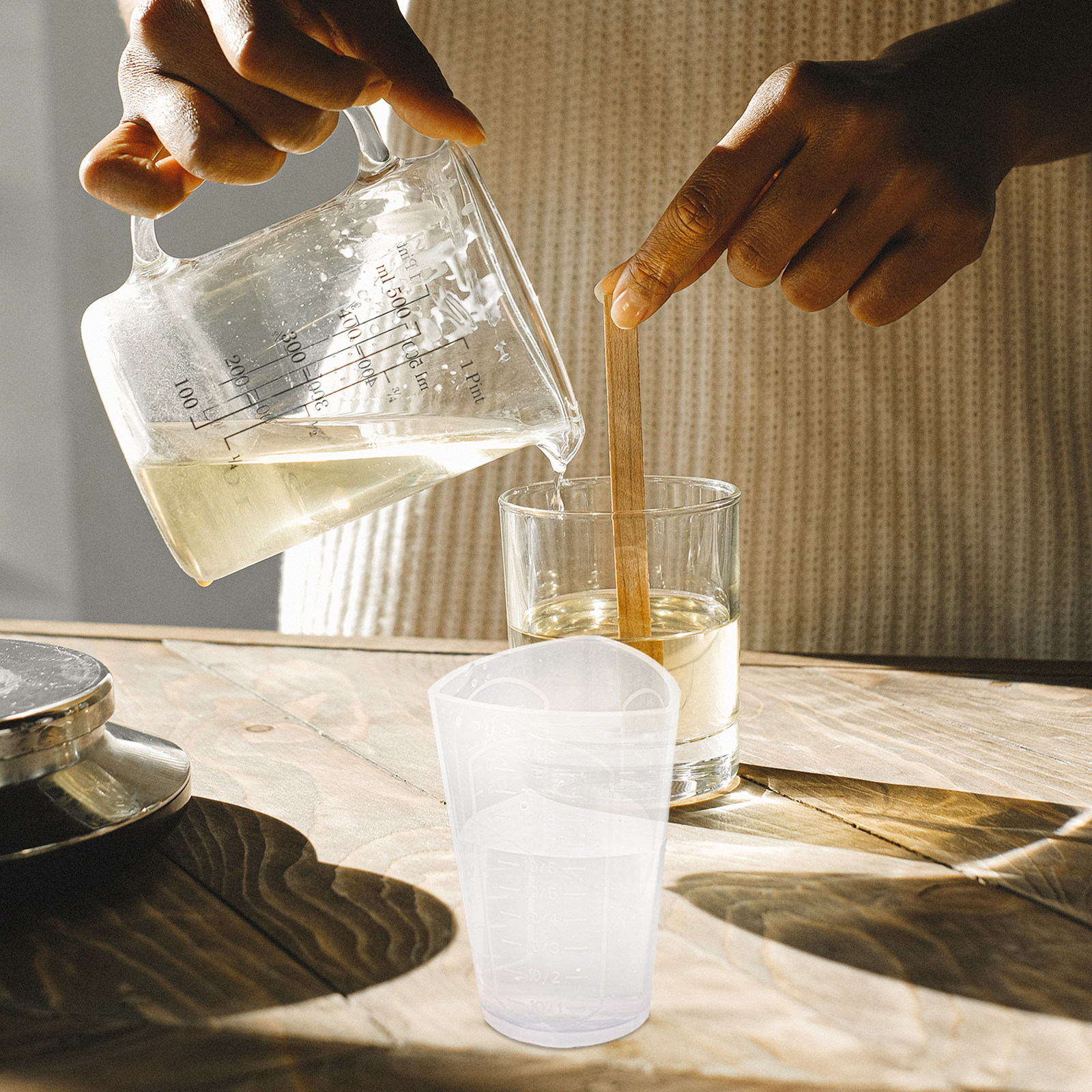 Silicone Measuring Cup Triangl - Mixing Cup Silicone review and price