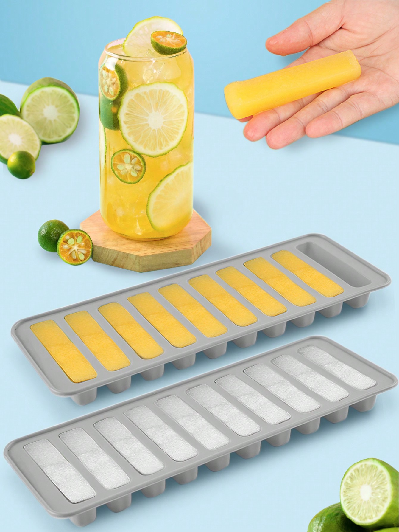 1pc Multi-grid Ice Cube Mold,  - Silicone Mold Tray review and price