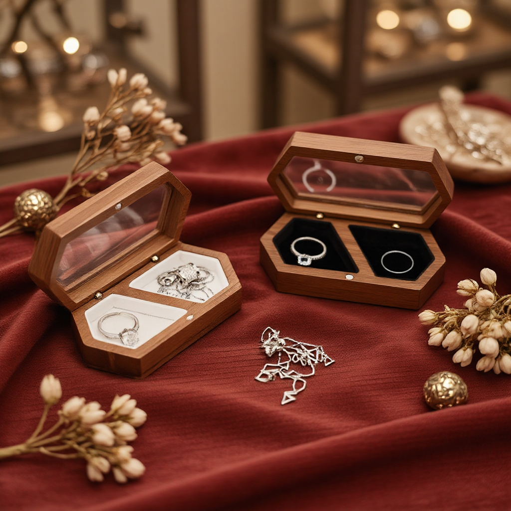 Personalized Wooden Ring Stora - Wood Ring Blank review and price