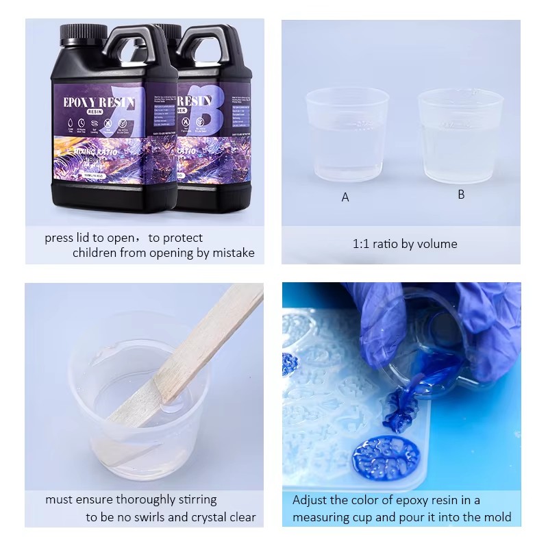 Easy Mix 1:1 Epoxy Resin Kit C - Resin Jewelry Kit review and price