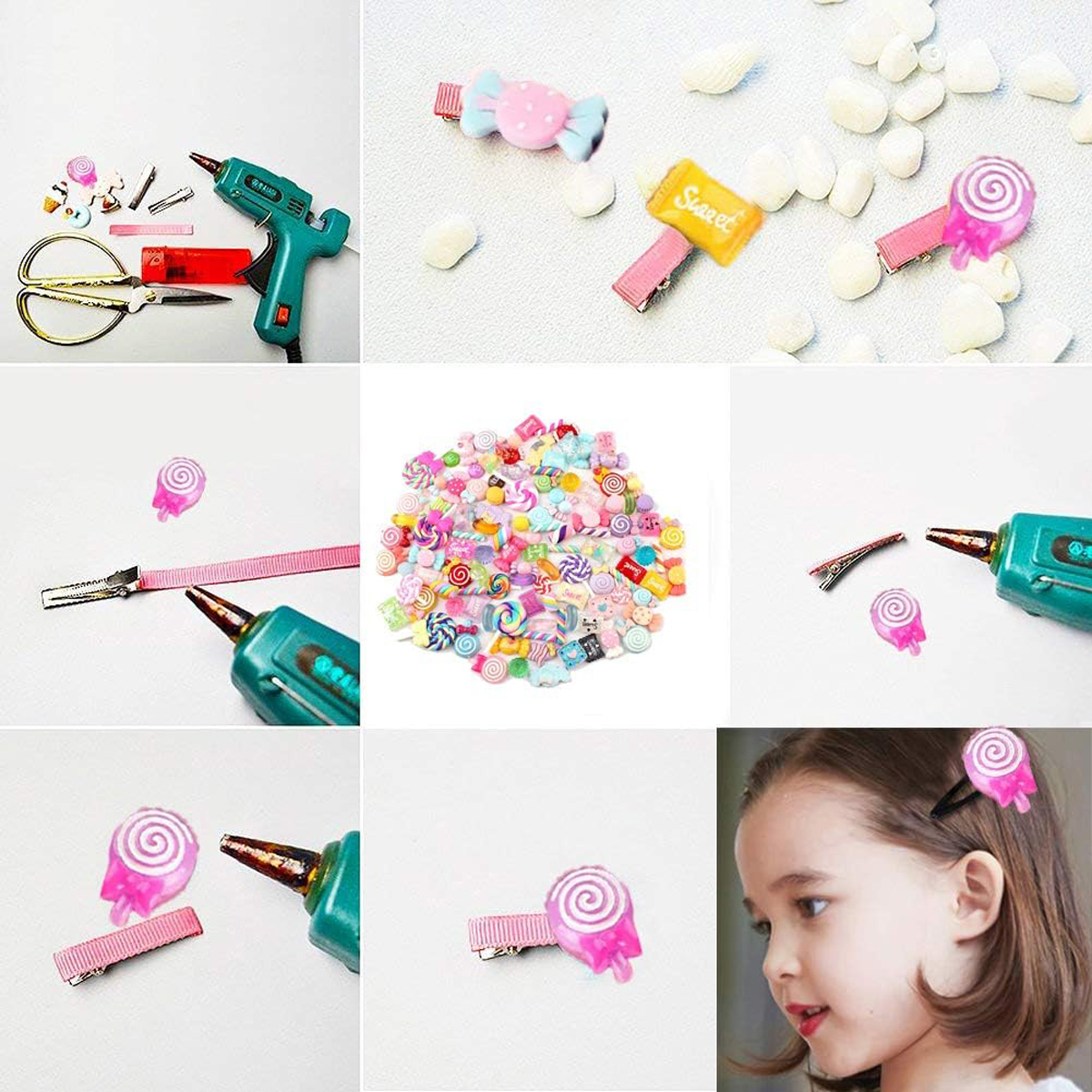 30pcs Random Candy Slime Charm - Resin Jewelry Kit review and price