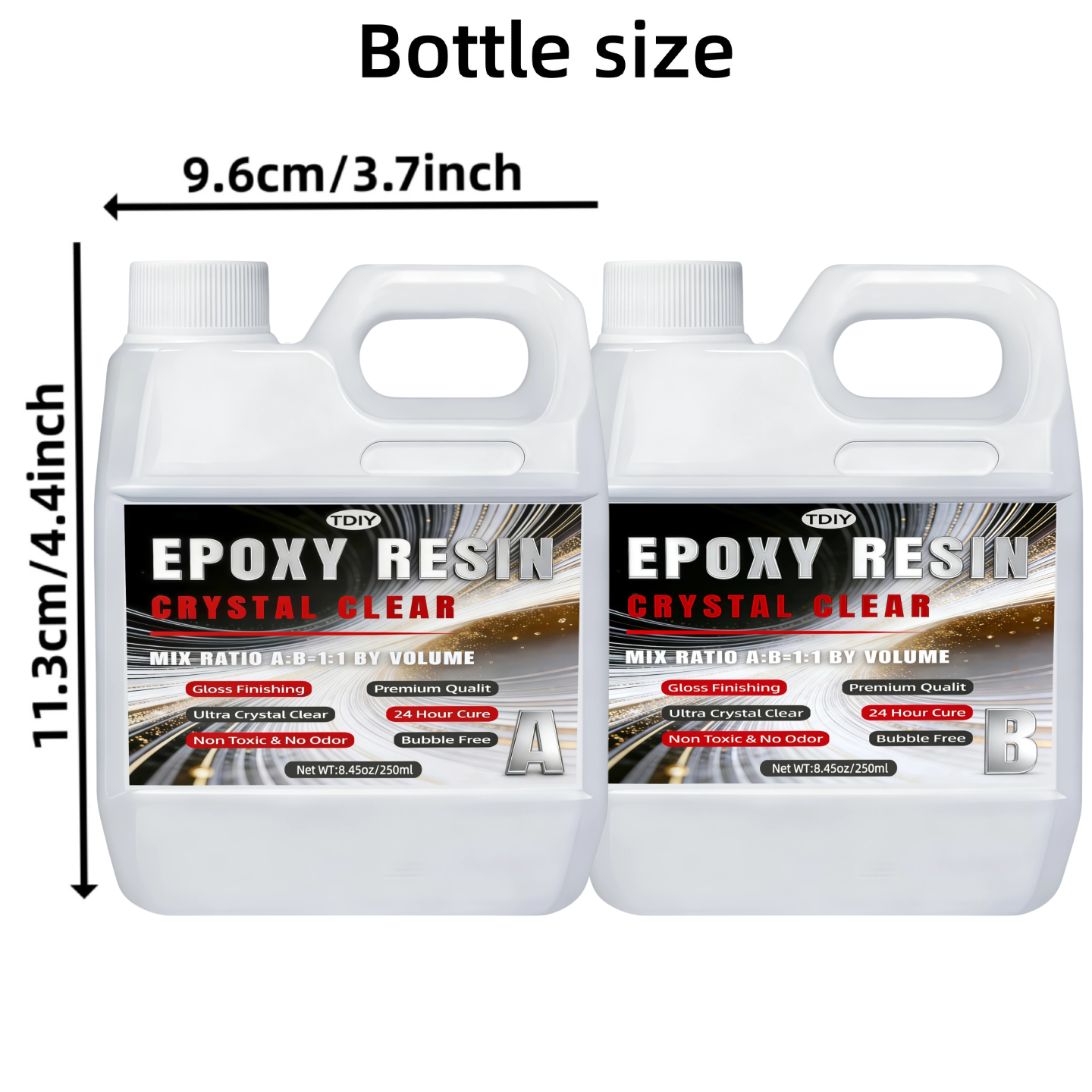 1:1 Crystal Clear Epoxy Resin  - Resin Jewelry Kit review and price
