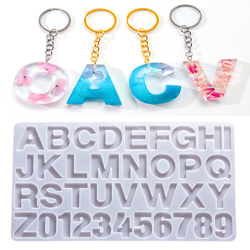 Alphabet Epoxy Resin Silicone  - Epoxy Uv Resin Kit review and price