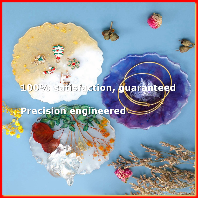 6 Pieces Resin Coaster Mold La - Geode Mold Silicone review and price