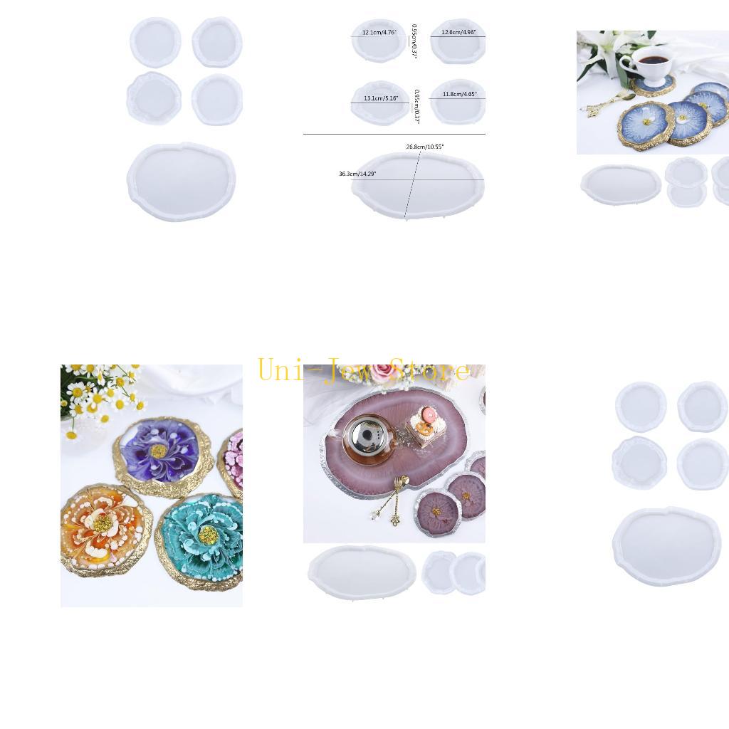 40GB Resin Tray Mold Silicone  - Geode Mold Silicone review and price