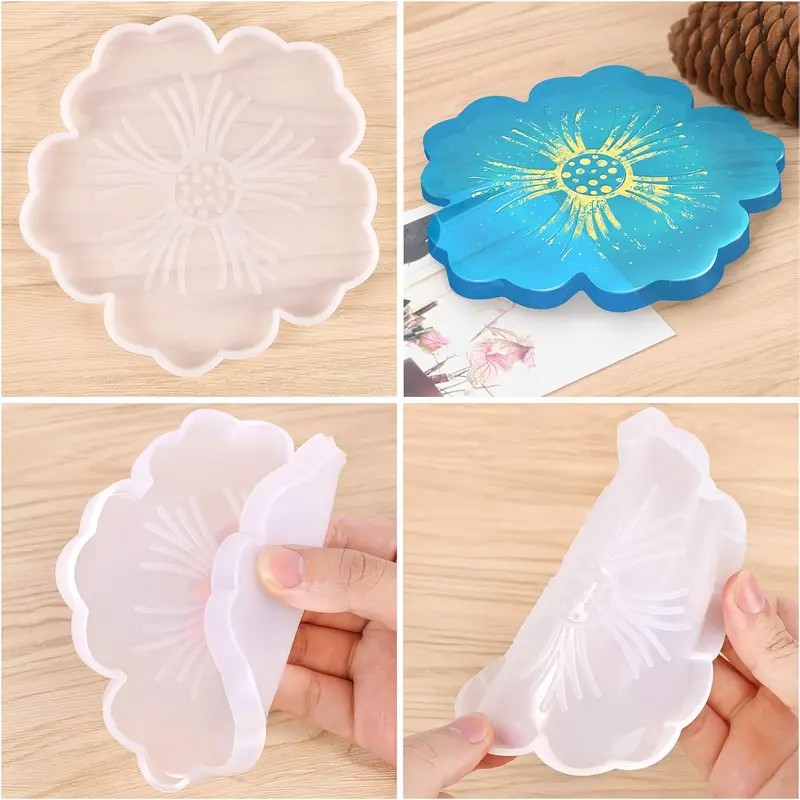 diy sakura shaped resin mold - - Geode Mold Silicone review and price