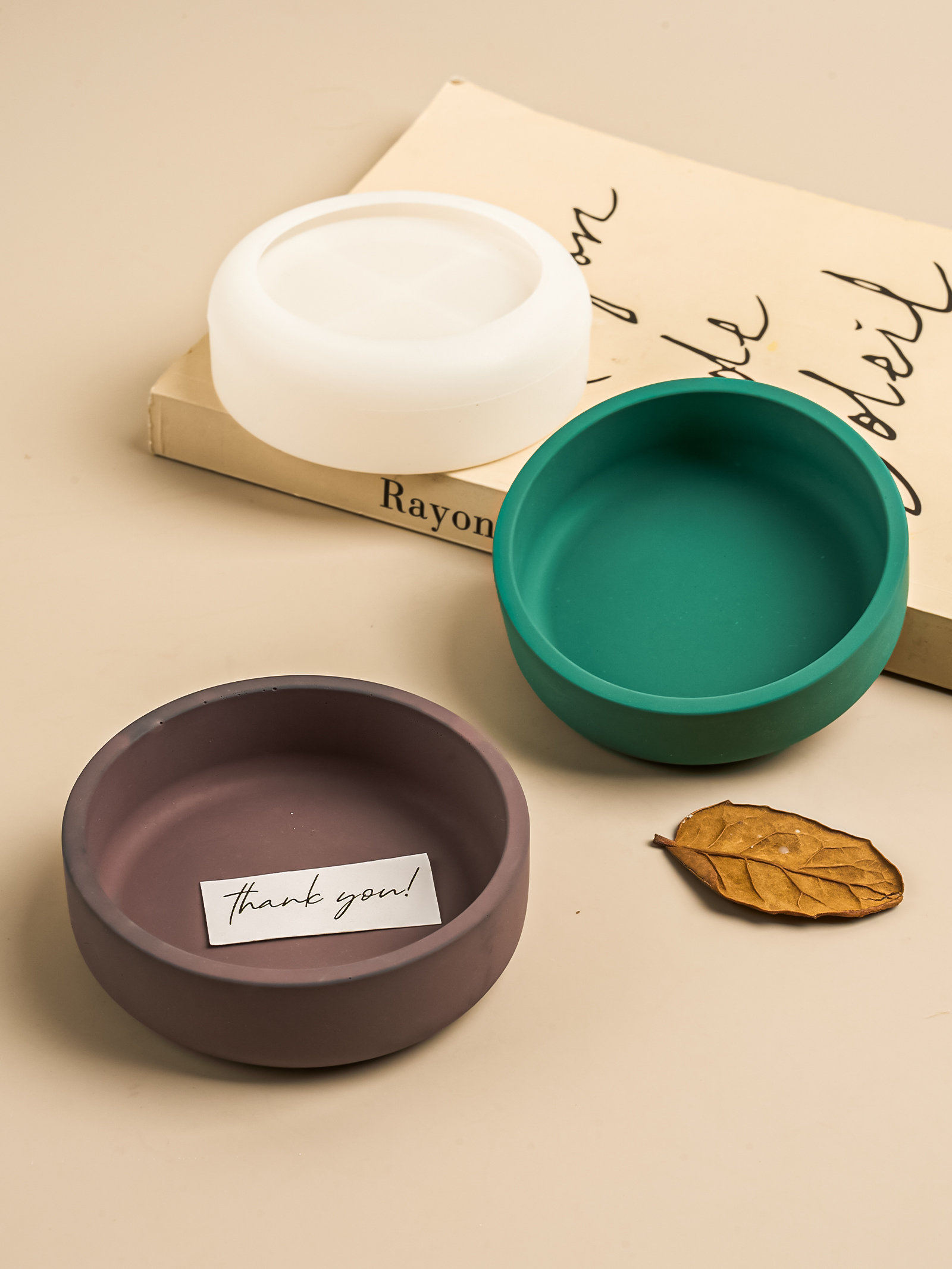 Nordic Round Storage Bowl Ceme - Coaster Mold Round review and price