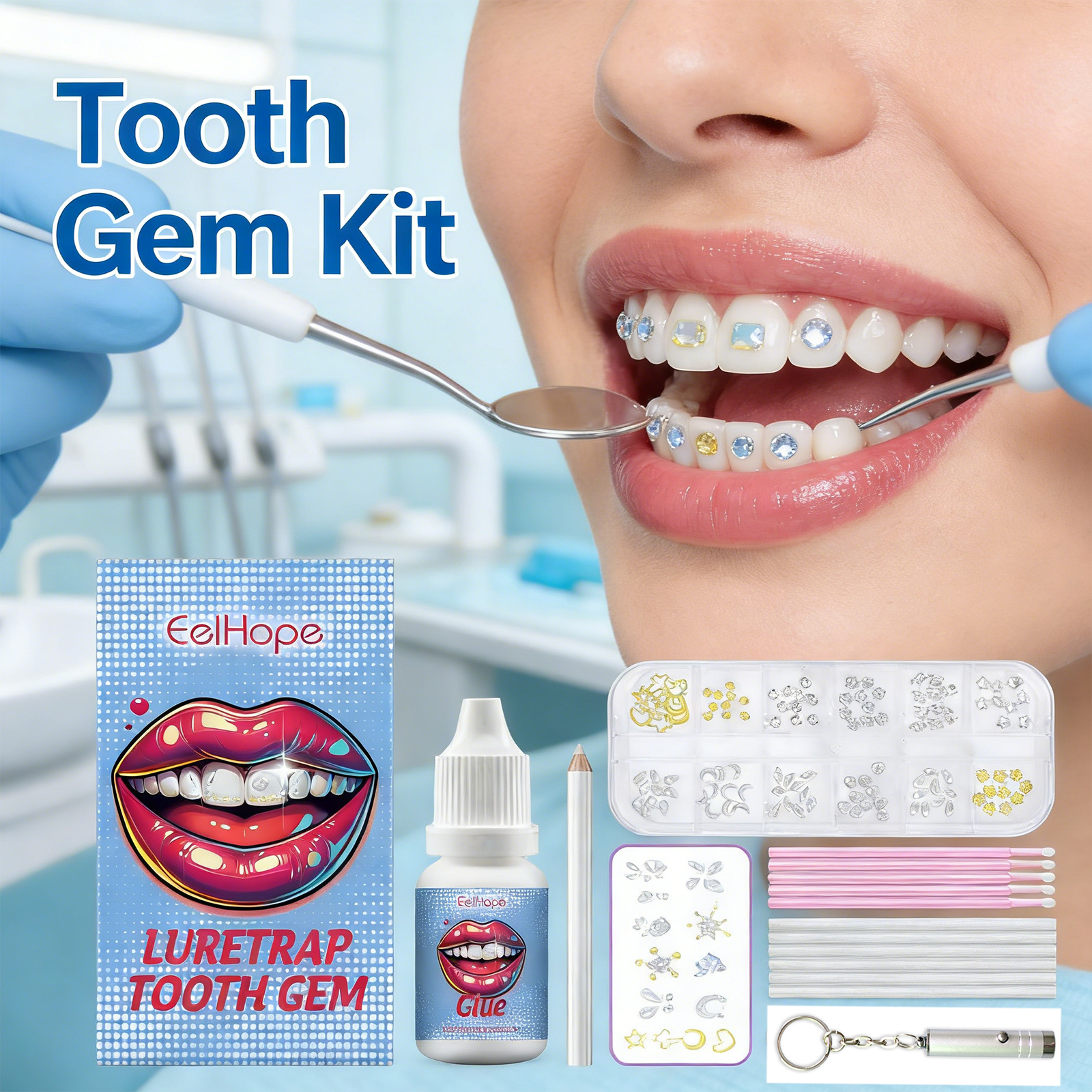 Tooth Gems Sparkling Teeth Jew - Resin Jewelry Kit review and price