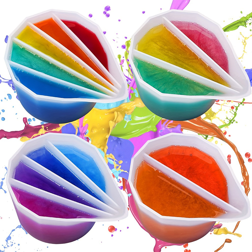 2/3/4/5 Grids Silicone Split C - Mixing Cup Silicone review and price