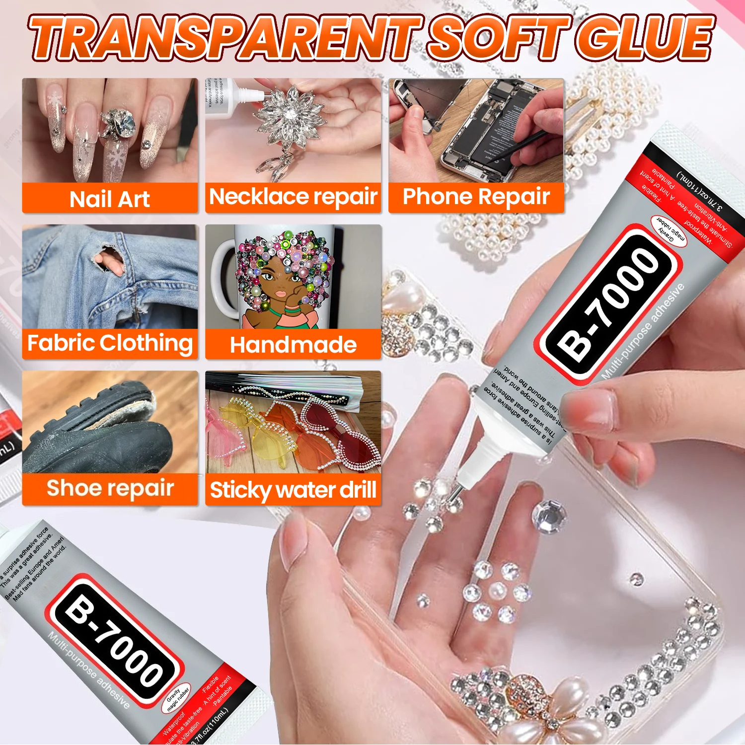 Super Glue B-7000 Loolifl 1-10 - Crafting Resin review and price