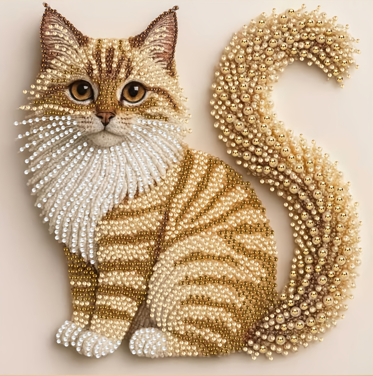 5D Diamond Painting Set, Fluff - Resin Craft Kit review and price