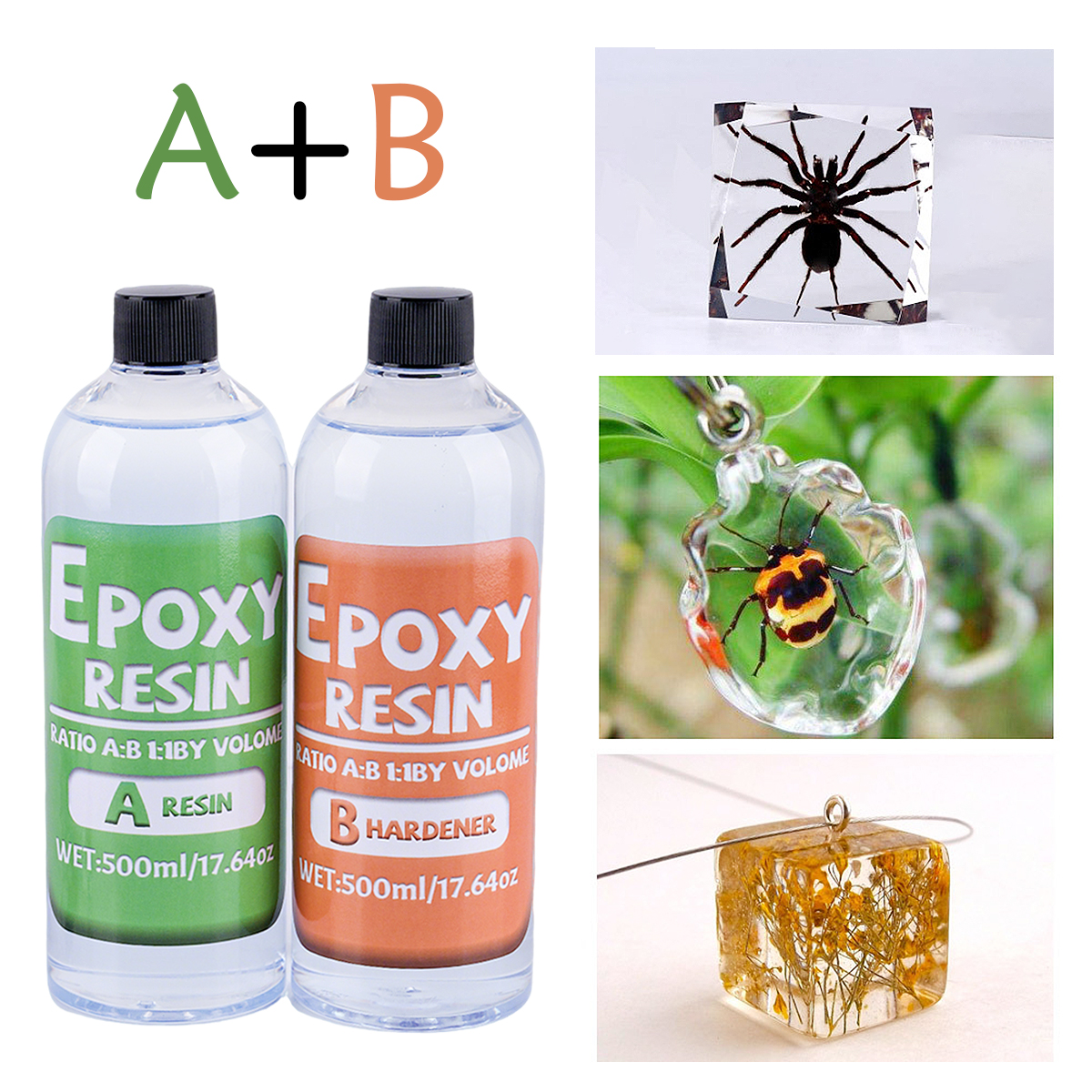 1:1 AB Resin Epoxy Glue Kit Hi - Resin Jewelry Kit review and price