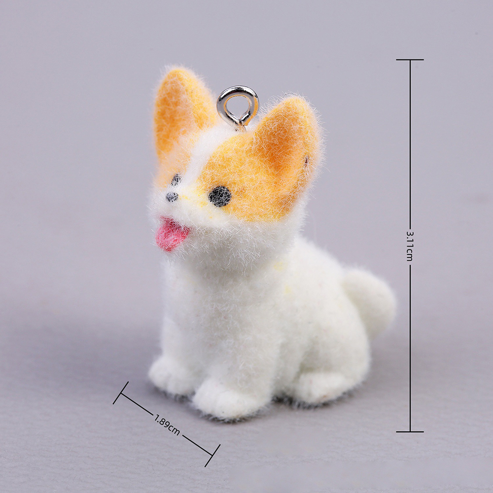 10pcs Flocking Puppy Dog Resin - Resin Craft Projects review and price