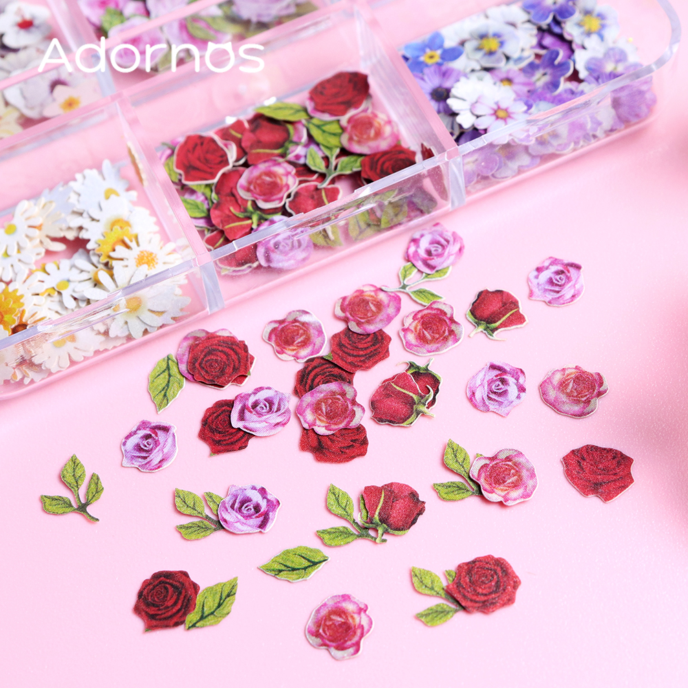 6 Grids Flowers Wood Pulp Chip - Resin Craft Ideas review and price