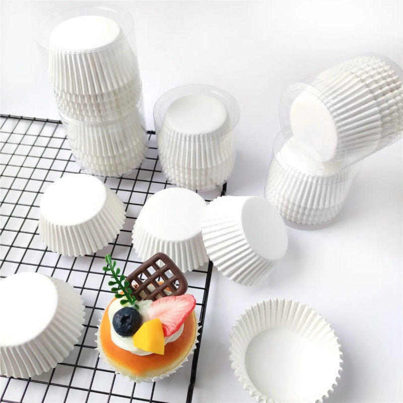 100pcs Mix Baking Cups Cupcake - Mixing Cup Silicone review and price