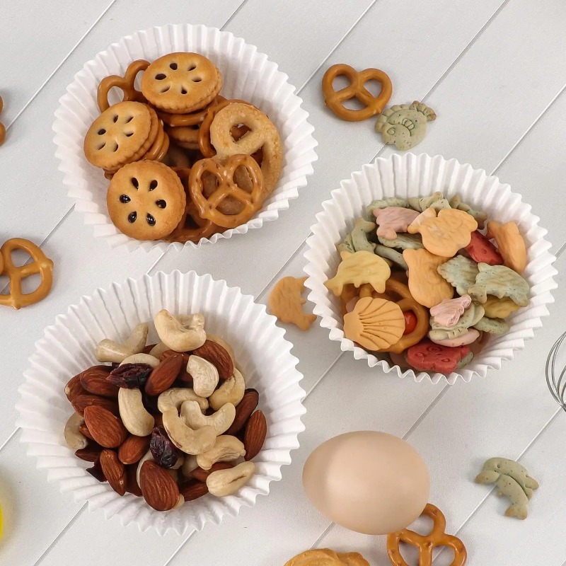 100pcs Mix Baking Cups Cupcake - Mixing Cup Silicone review and price