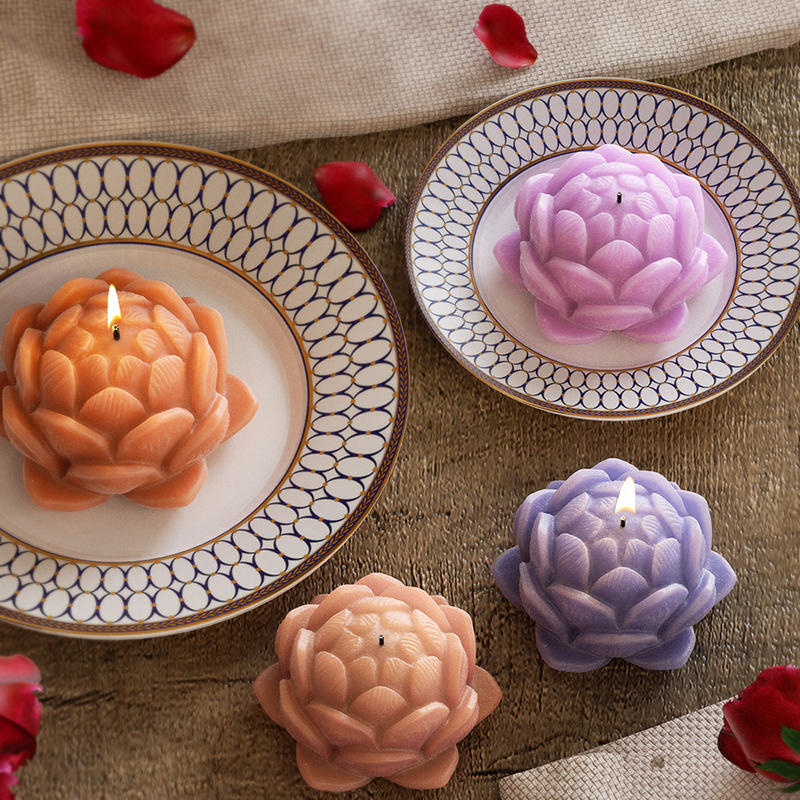 1PC Lotus Flower Candle Mold S - Resin Craft Ideas review and price