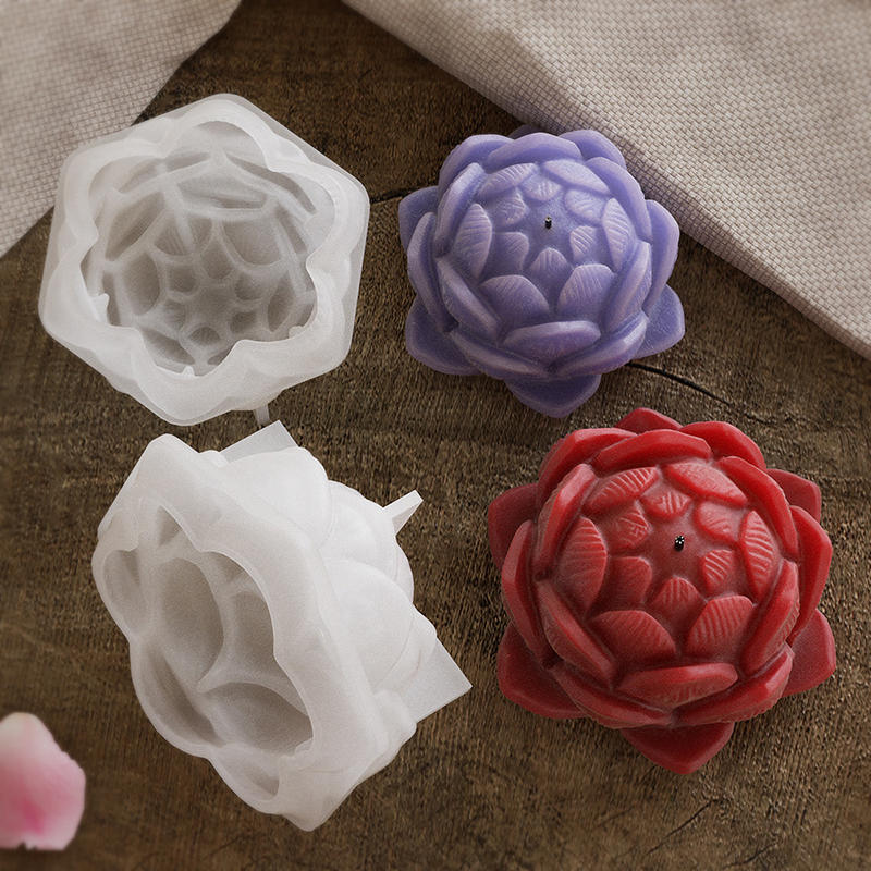 1PC Lotus Flower Candle Mold S - Resin Craft Ideas review and price