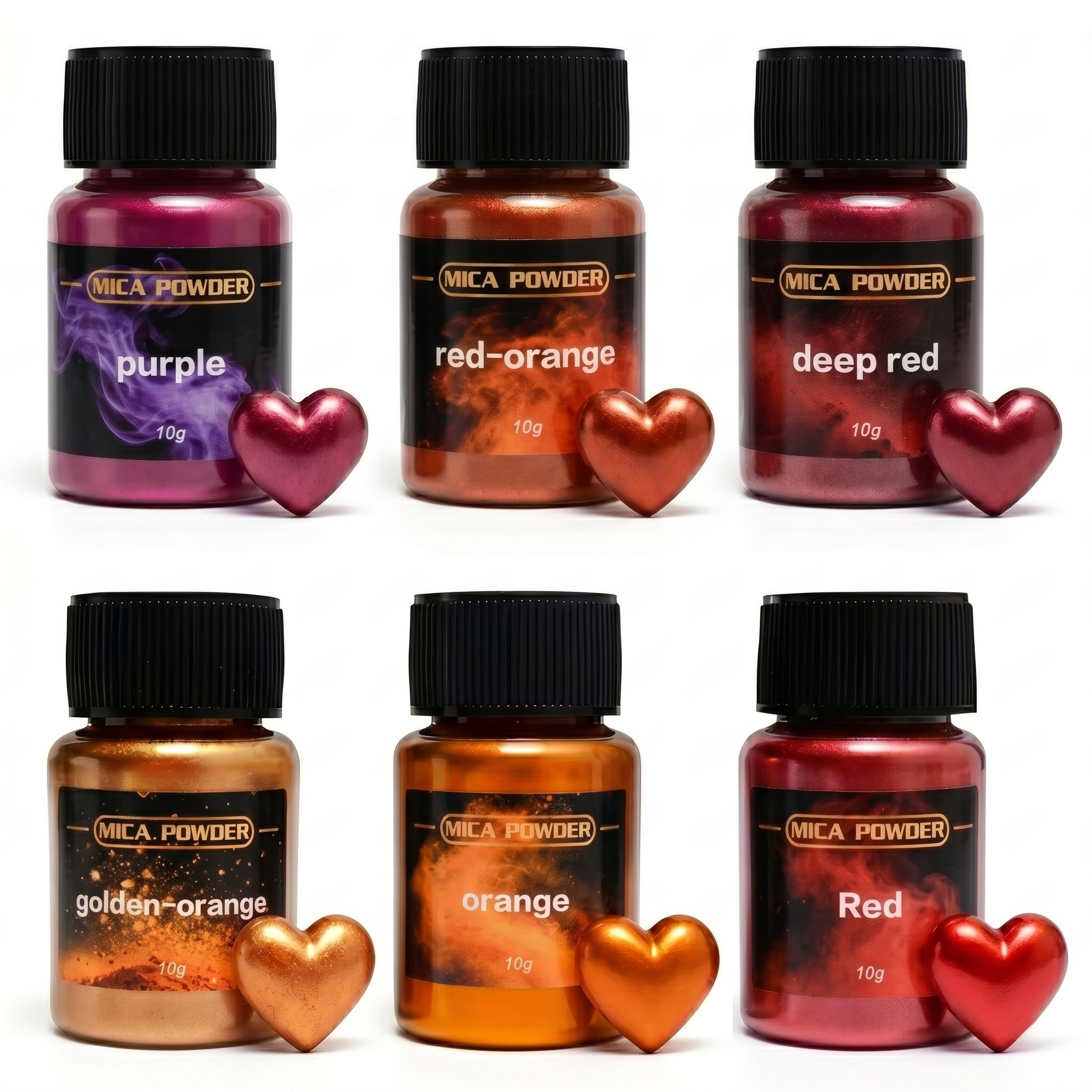 6Colors/Sets metallic powder p - Resin Pigment Set review and price