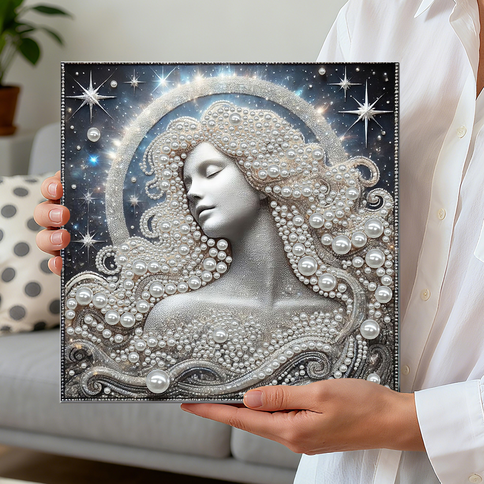 DIY Ladies Pearl Painting Kit  - Resin Craft For Beginners review and price