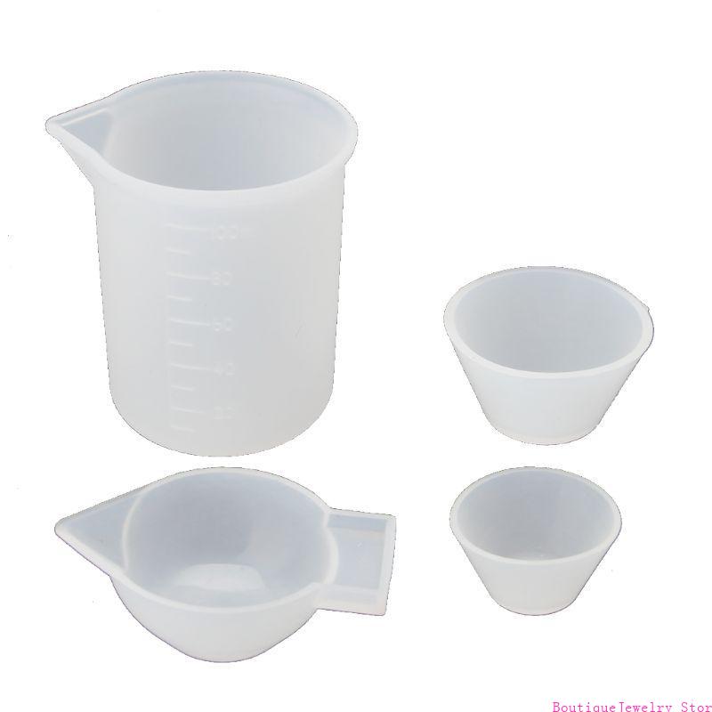 E1PE 4Pcs Silicone Mixing Cups - Mixing Cup Silicone review and price