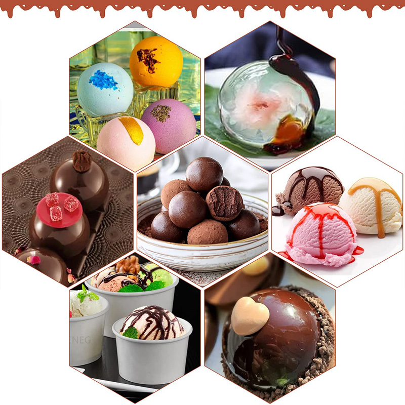 6 Cavities Semicircle Silicone - Coaster Mold Round review and price