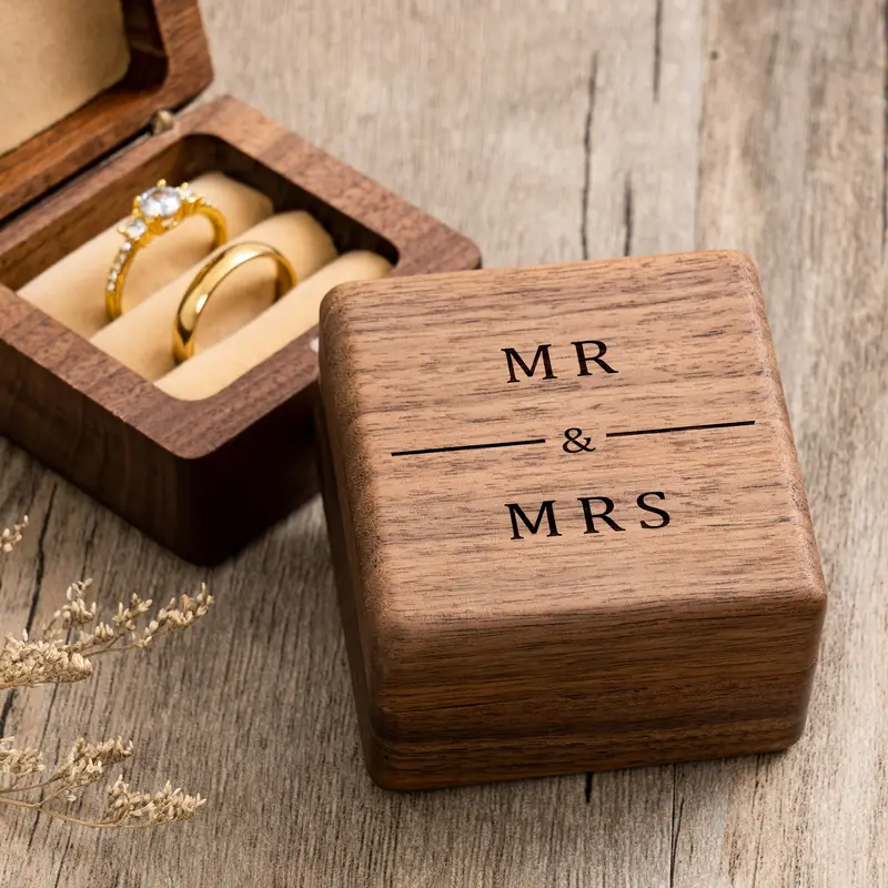 Engagement Proposal Wedding Ce - Wood Ring Blank review and price