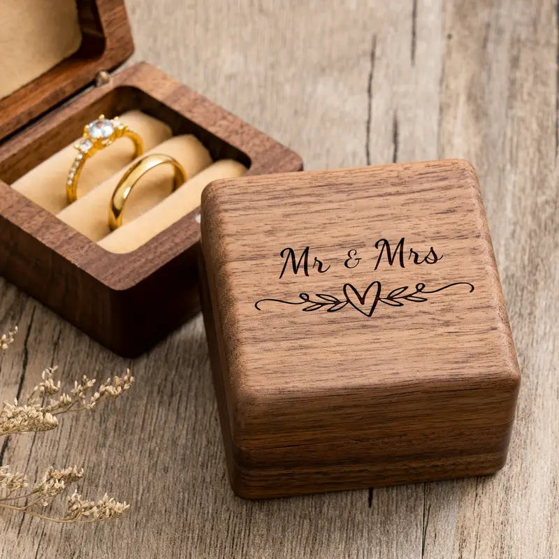 Engagement Proposal Wedding Ce - Wood Ring Blank review and price