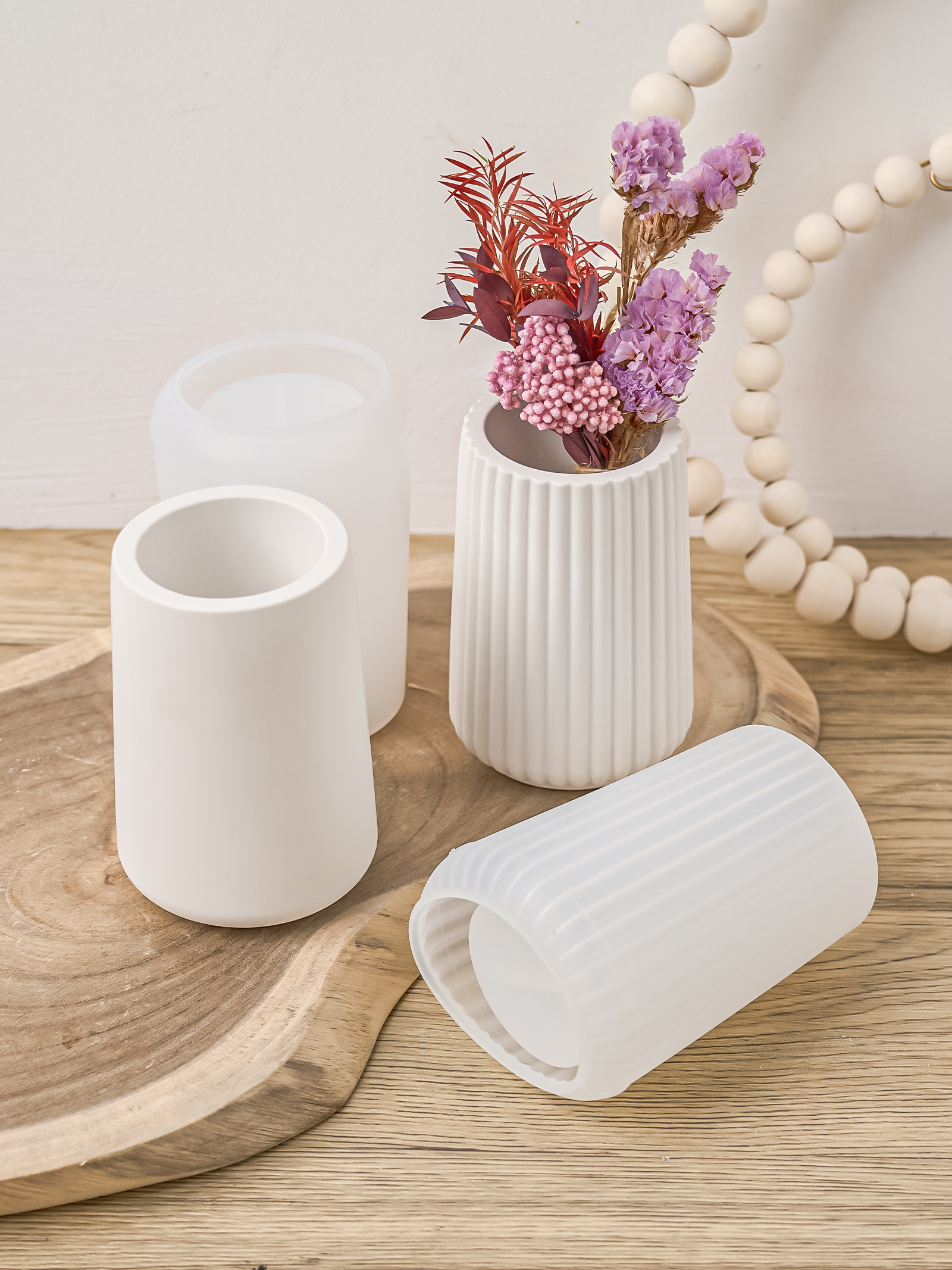 DIY Stripe Vase Ornament Silic - Serving Tray Mold review and price