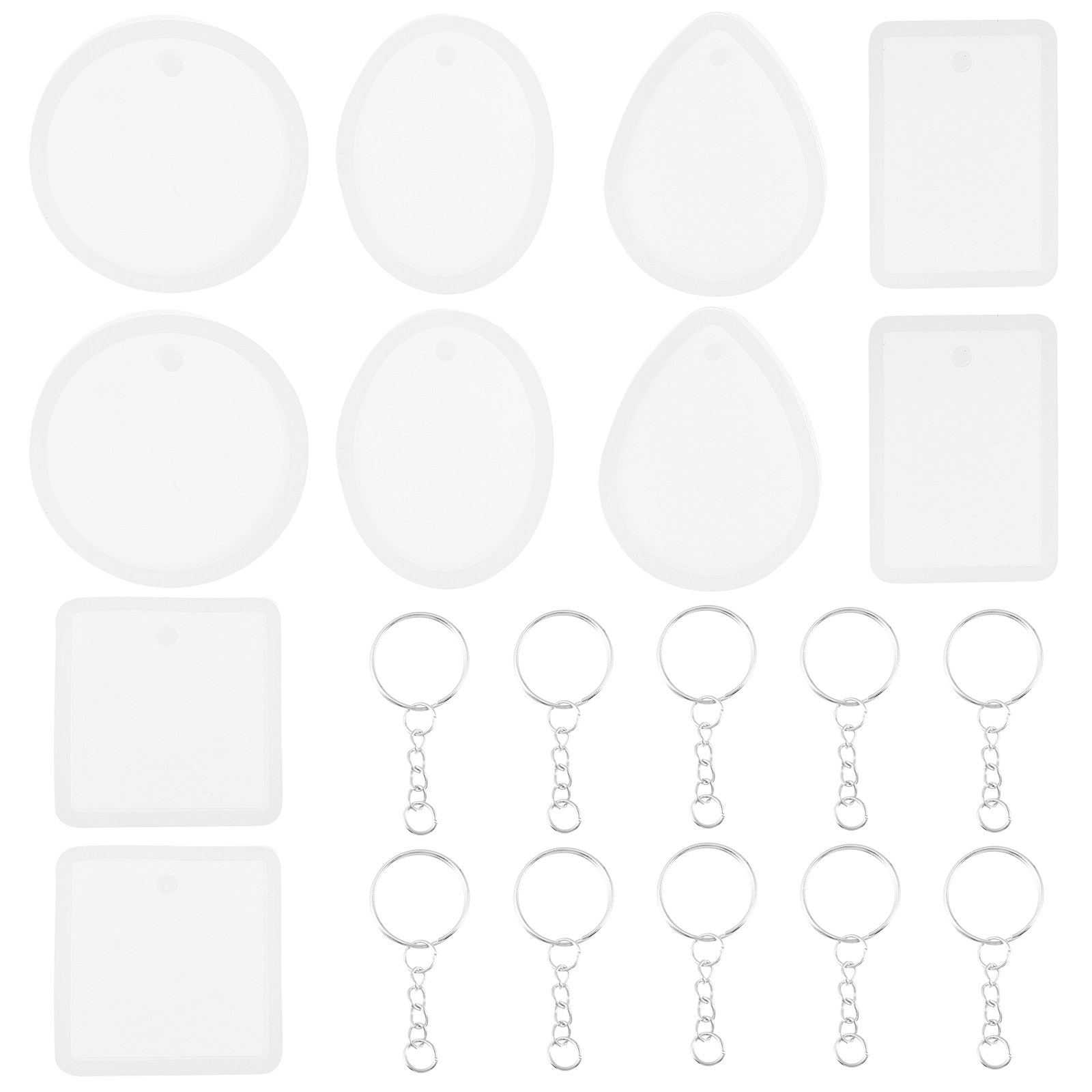 10pcs Pendant Mold Set Silicon - Resin Jewelry Kit review and price