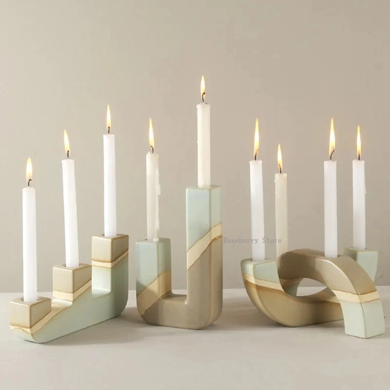 Geometry Candlestick Silicone  - Serving Tray Mold review and price