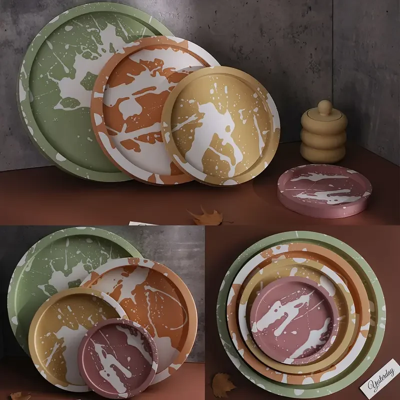 Large round Silicone Rolling T - Serving Tray Mold review and price